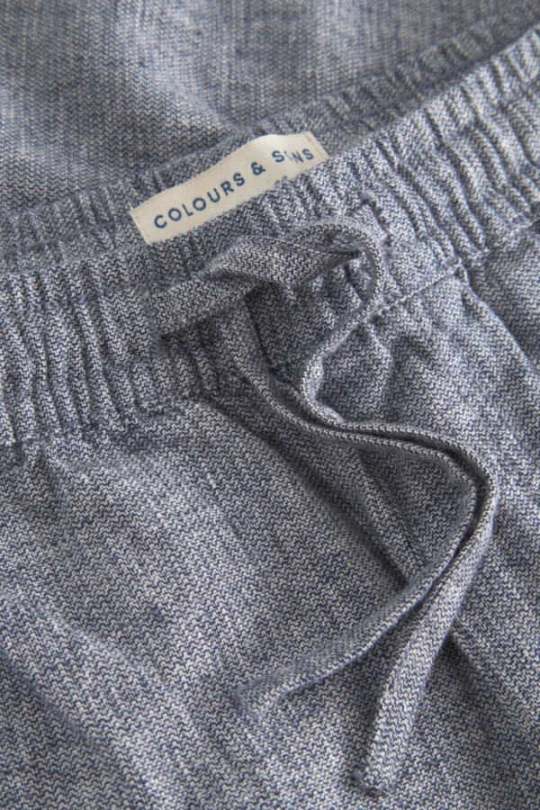 Hose Leinen Blend - River Twill