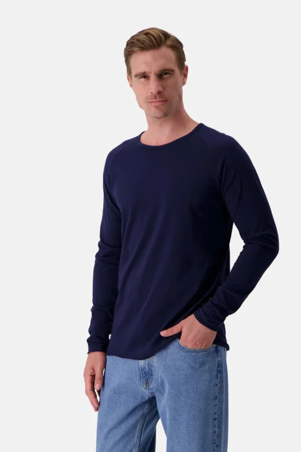 Longsleeve Slub - Navy