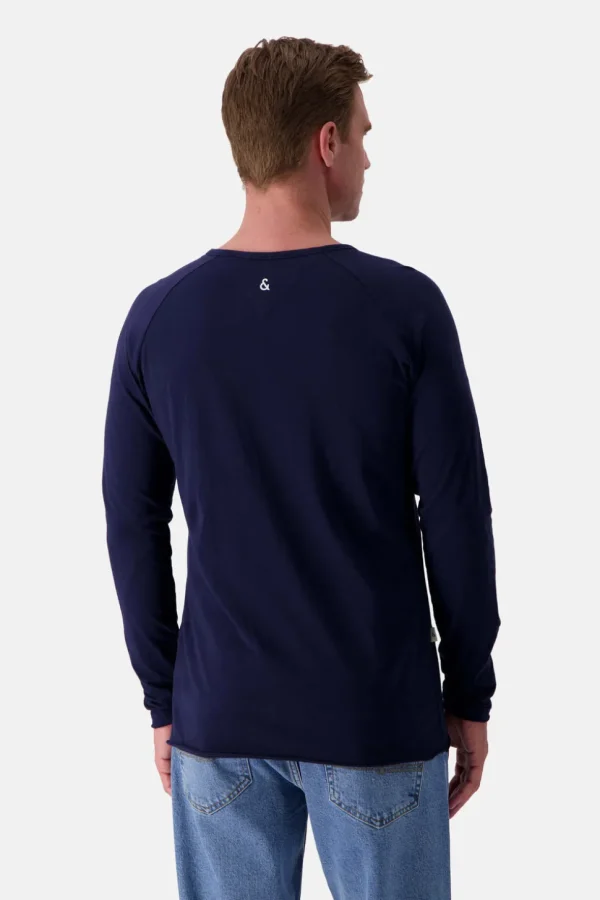 Longsleeve Slub - Navy