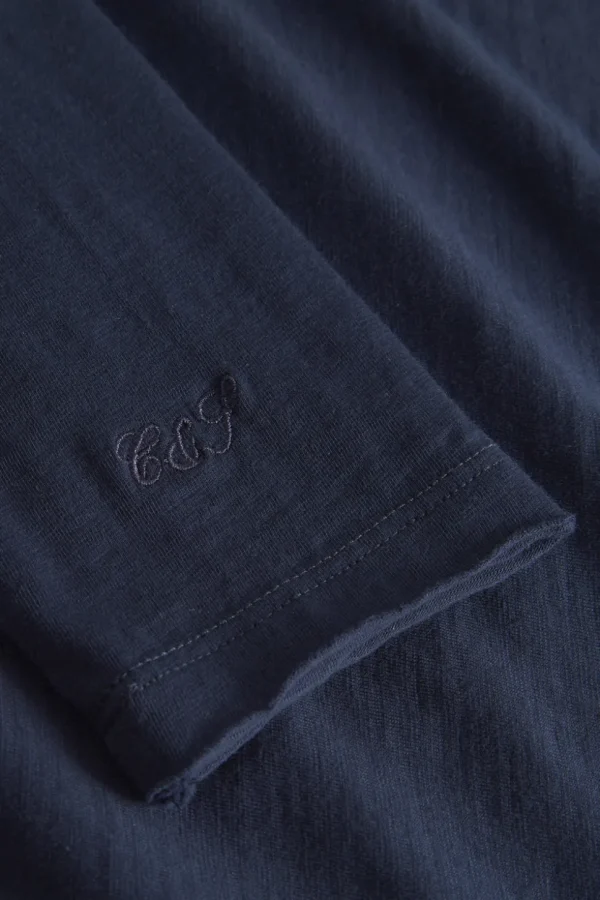 Longsleeve Slub - Navy