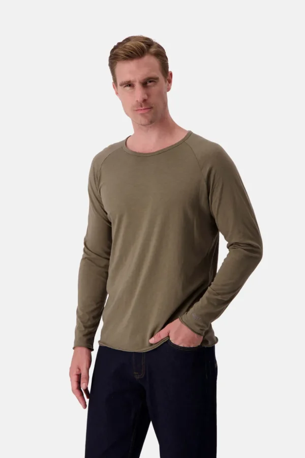 Longsleeve Slub - Olive