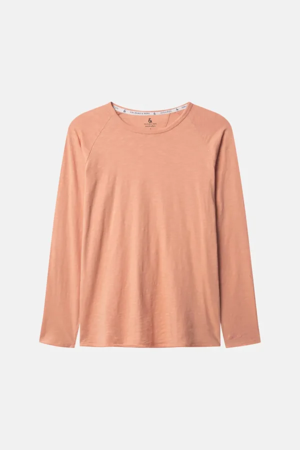 Longsleeve Slub - Peach