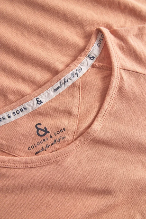 Longsleeve Slub - Peach