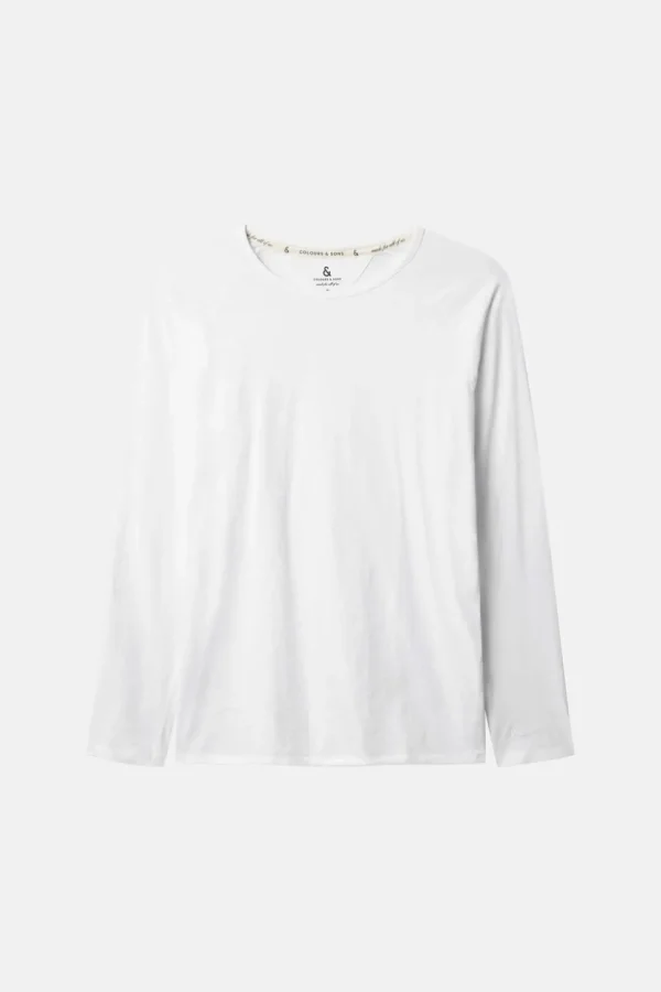 Longsleeve Slub - White