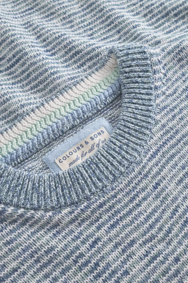 Mouliné Pullover - Dove Mouliné