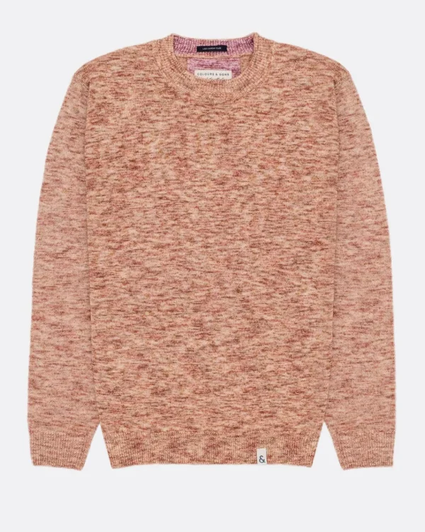Mouliné Pullover - Sand Combo
