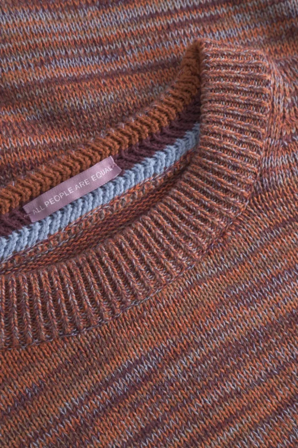 Mouline Pullover - Merlot Mouliné