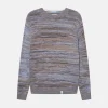 Mouline Pullover - Navy Mouliné
