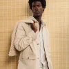 Overshirt Shirt Linen Blend - Offwhite