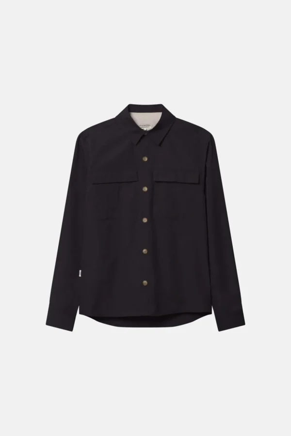 Overshirt-Pocket - Black