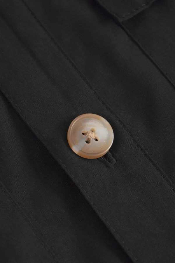 Overshirt-Pocket - Black