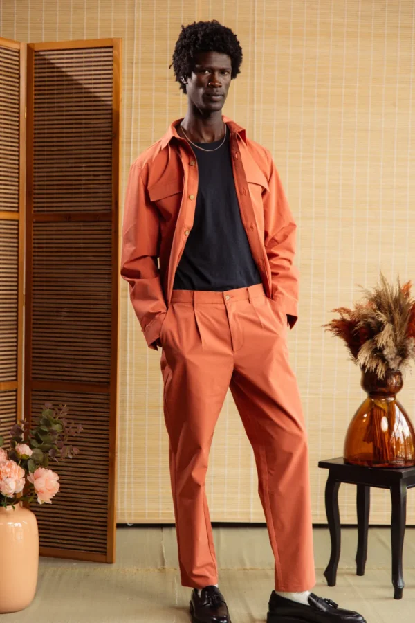 Overshirt-Pocket - Clay