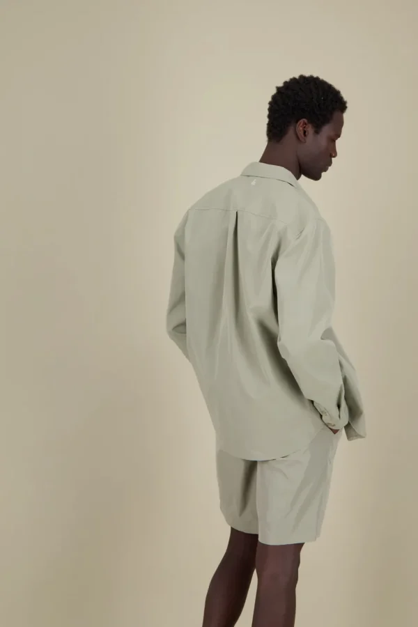 Overshirt-Pocket - Matcha