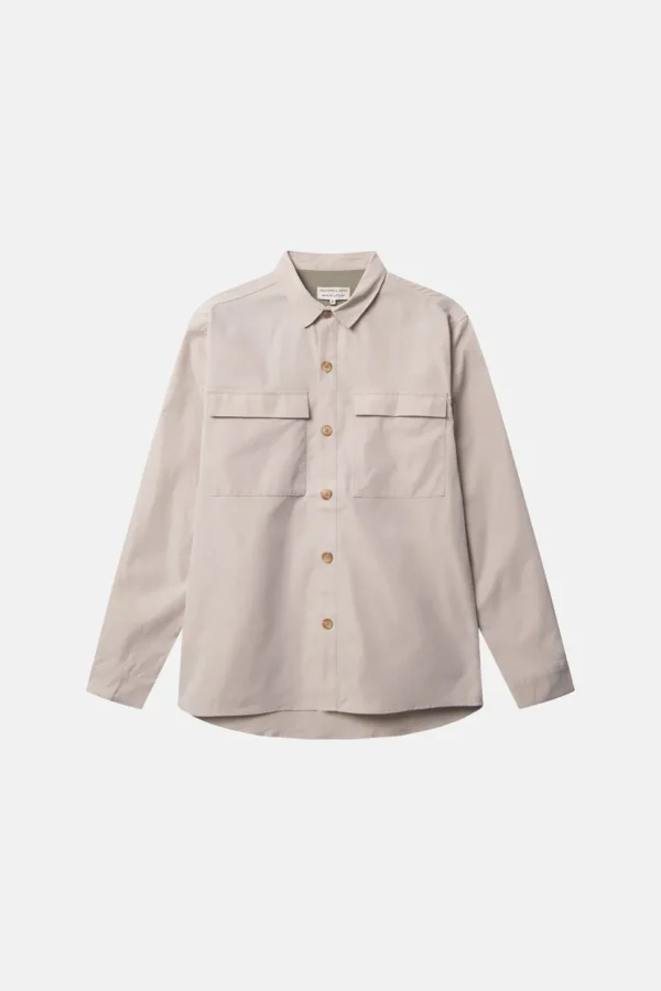 Overshirt-Pocket - Offwhite