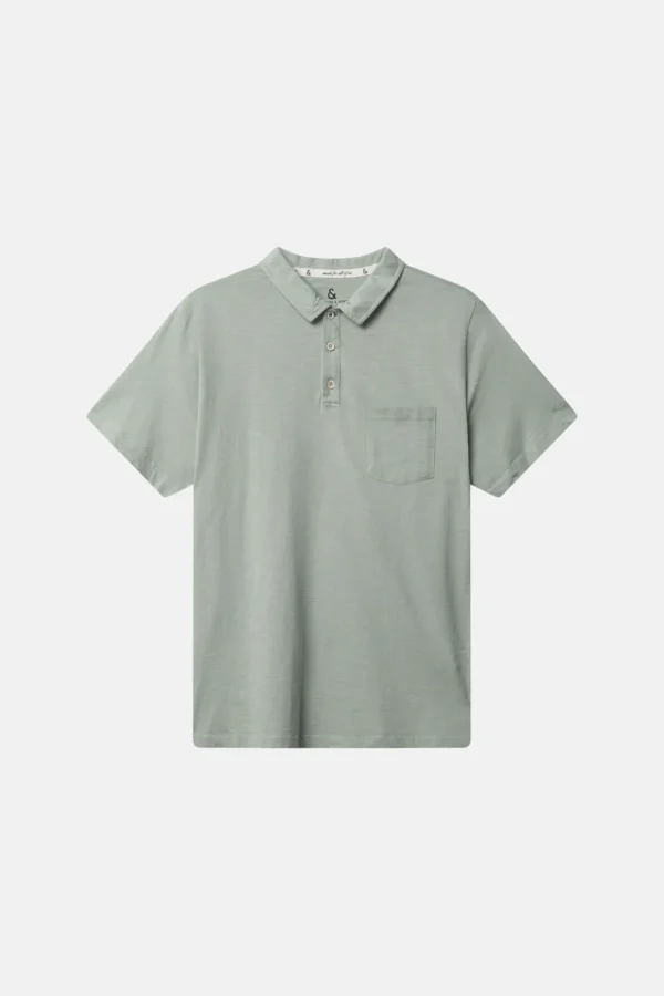 Polo - Slub - Lime