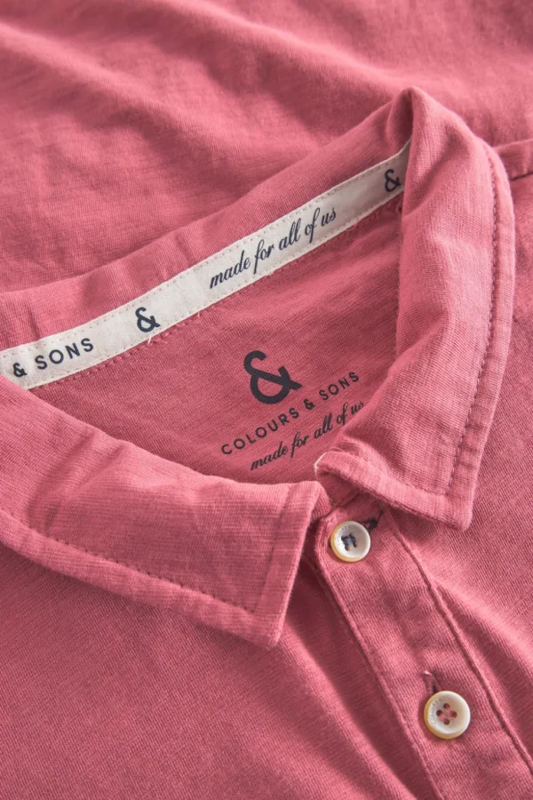 Polo - Slub - Mauve