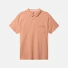Polo - Slub - Peach