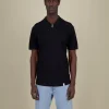 Polo Leinen Blend - Black