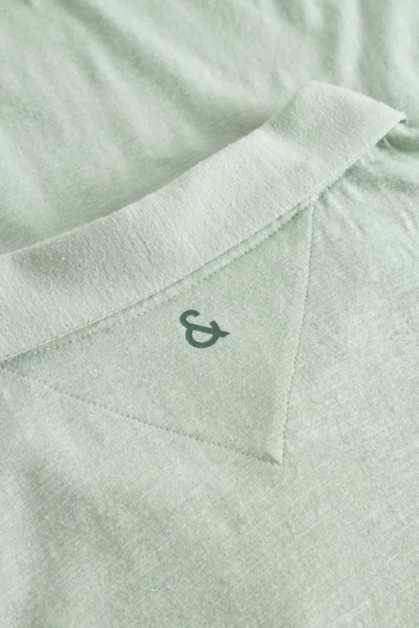 Polo Leinen Blend - Lime