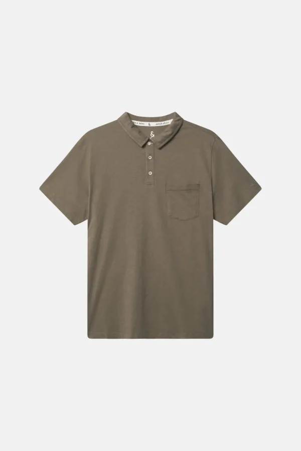 Poloshirt Slub - Olive