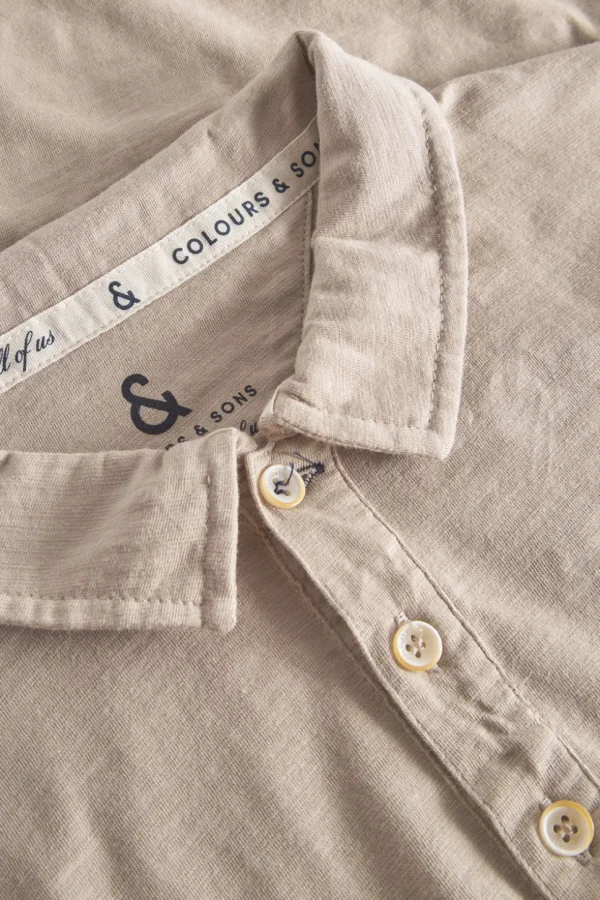 Poloshirt Slub - Tent