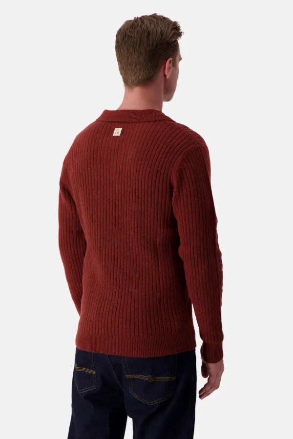 Pullover Johnny Kragen - Brandy