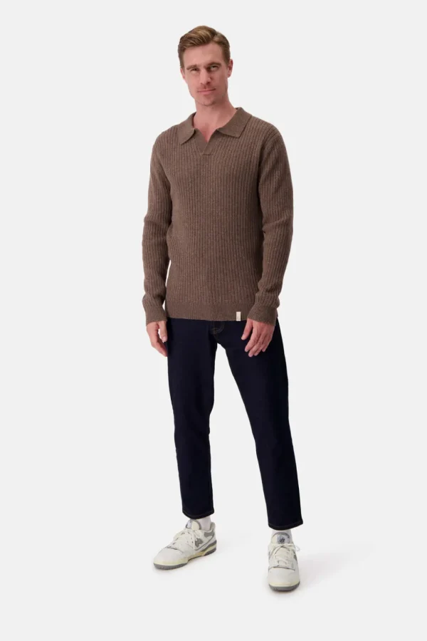 Pullover Johnny Kragen - Soil