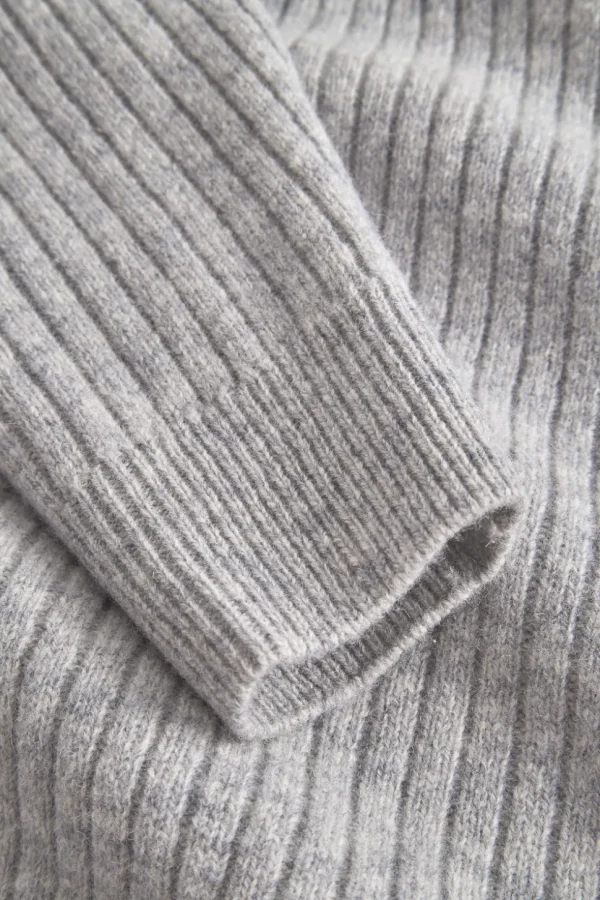 Pullover Johnny Kragen - Silver