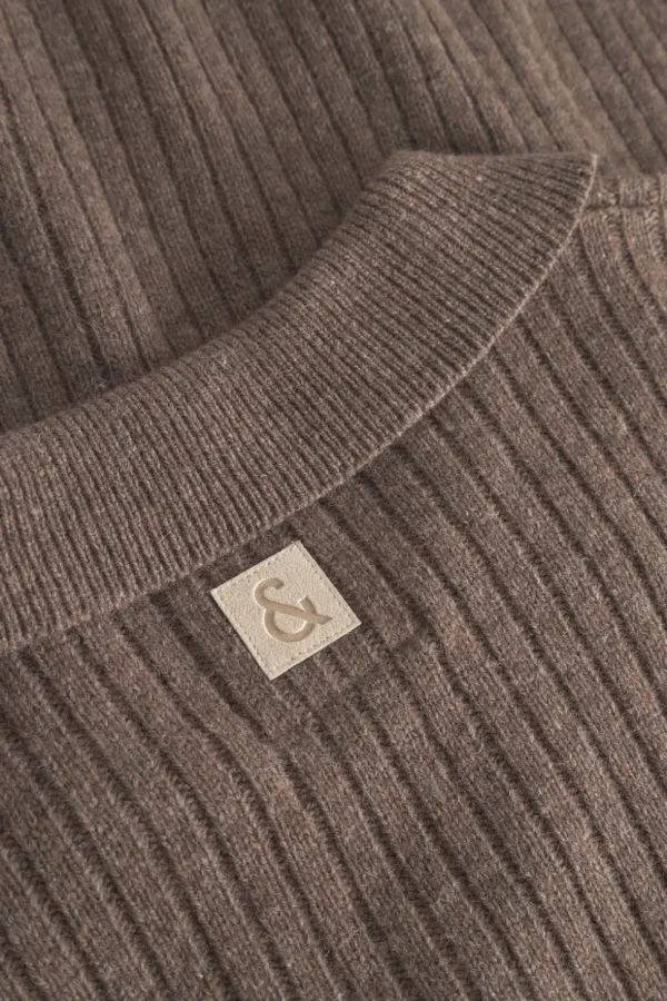 Pullover Johnny Kragen - Soil