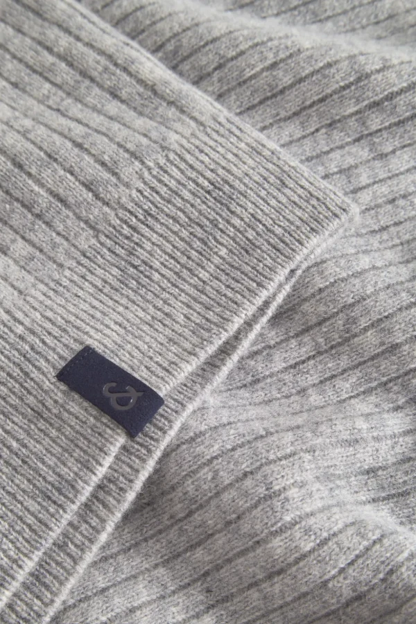 Pullover Johnny Kragen - Silver