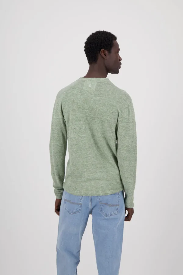 Pullover Leinen - Lime