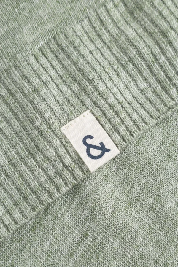 Pullover Leinen - Lime
