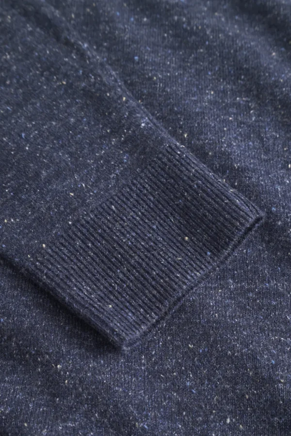 Pullover Silk Blend - Navy