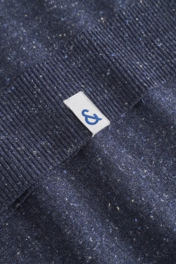 Pullover Silk Blend - Navy