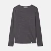 Pullover Slub - Anthracite