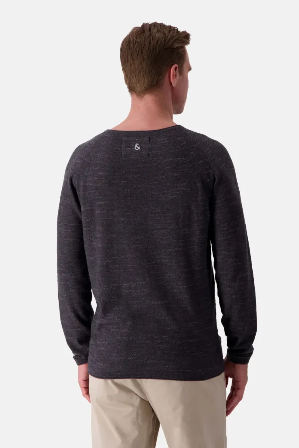 Pullover Slub - Anthracite
