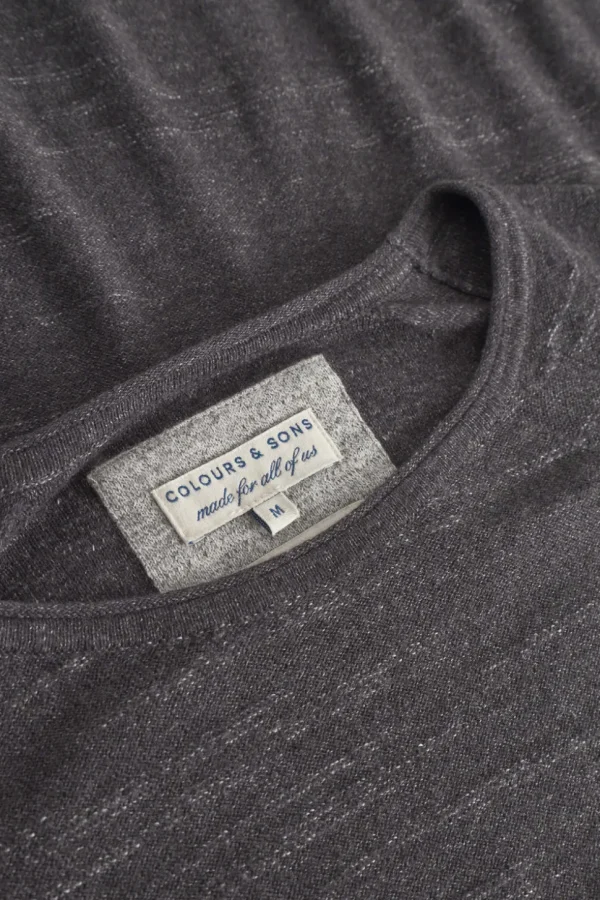Pullover Slub - Anthracite