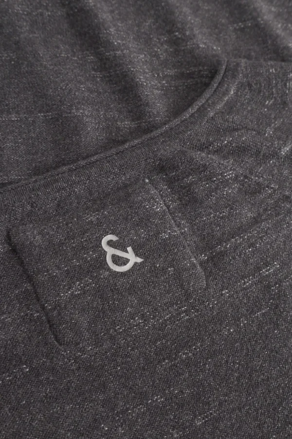 Pullover Slub - Anthracite