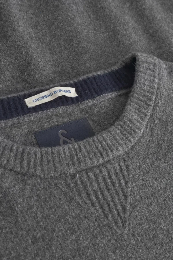 Pullover Woolen Touch - Stone