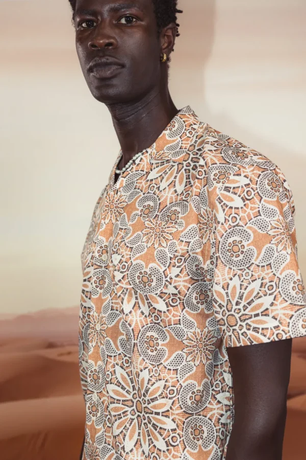 Resort Hemd - Moroccan Tile