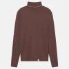 Rollkragen Pullover Merino Blend - Lumber