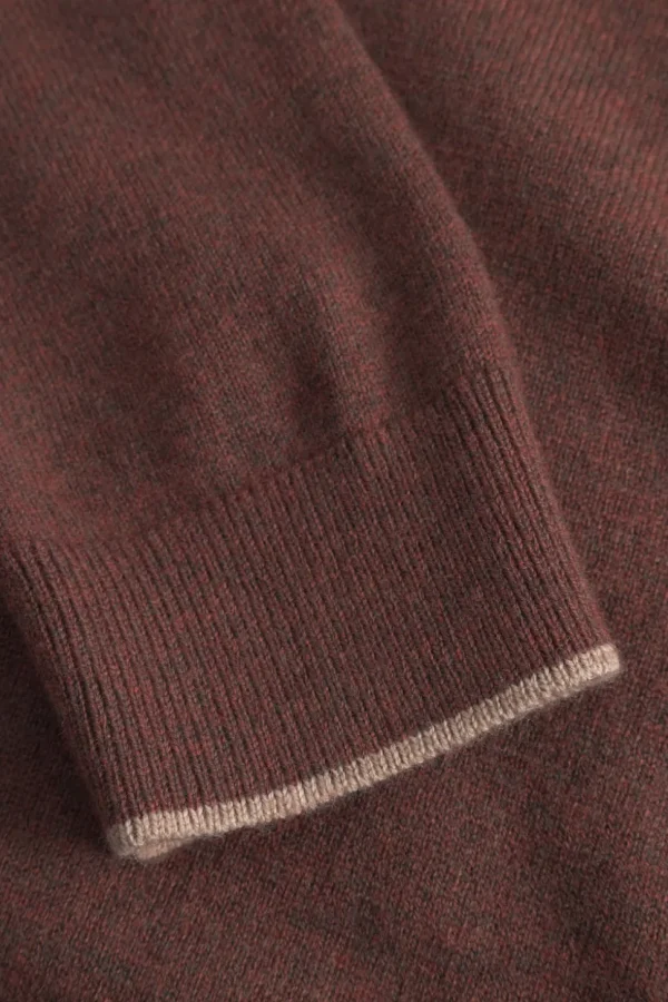Rollkragen Pullover Merino Blend - Lumber