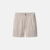 Shorts Leinen Blend - Tent Check