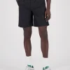 Shorts with Pleats - Black