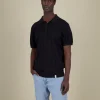 Strick Polo - Black
