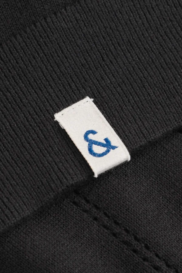 Strick Polo - Black