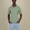 Strick Polo - Wasabi