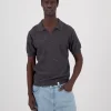 Strickpolo - Anthracite