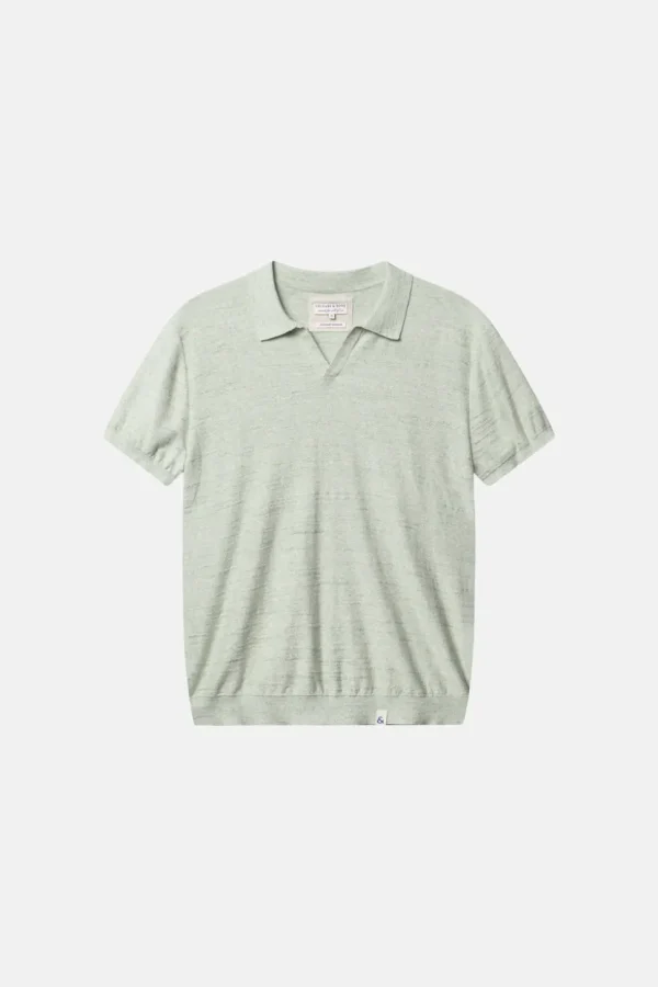 Strickpolo - Lime