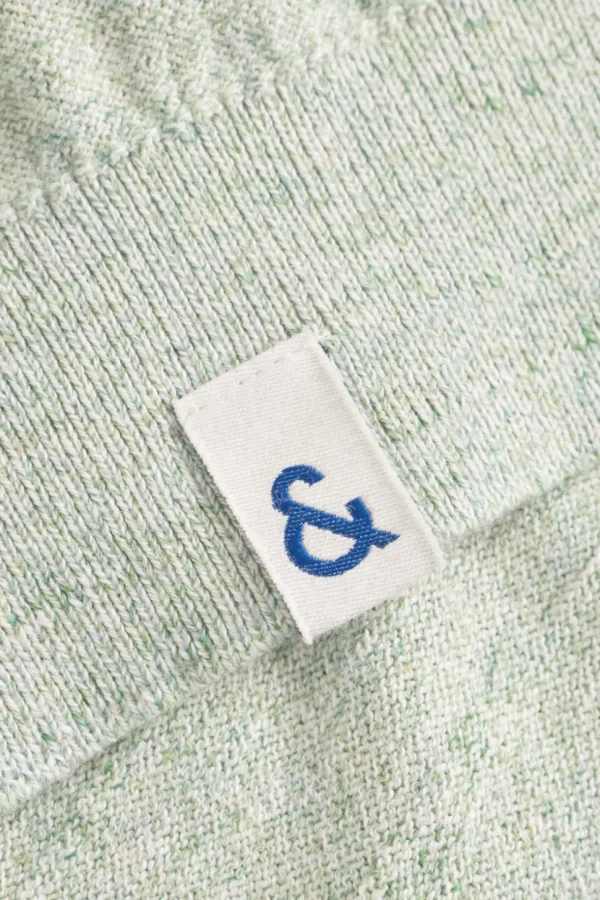 Strickpolo - Lime